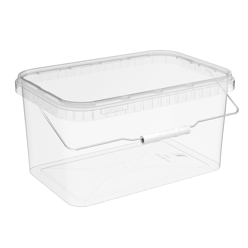 Контейнер 5,8 л д 293х198 с металлической или пластиковой ручкой