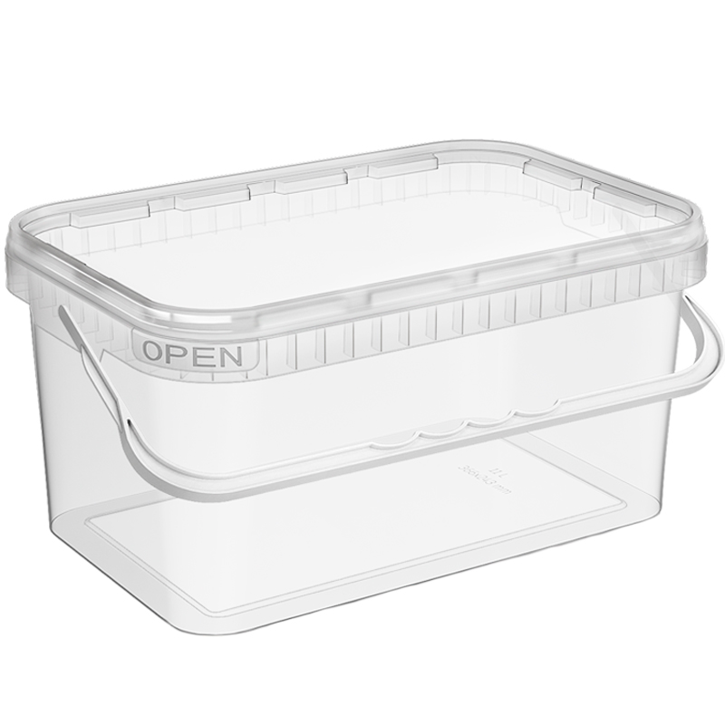 Контейнер 11,0 л д 366х243 с пластиковой или металлической ручкой